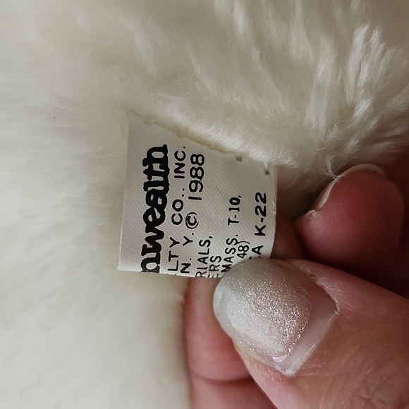 Vintage 1988 Crowleys Kris Mouse Wit A Mission plush stuffed animal commonwealth - Picture 8 of 9